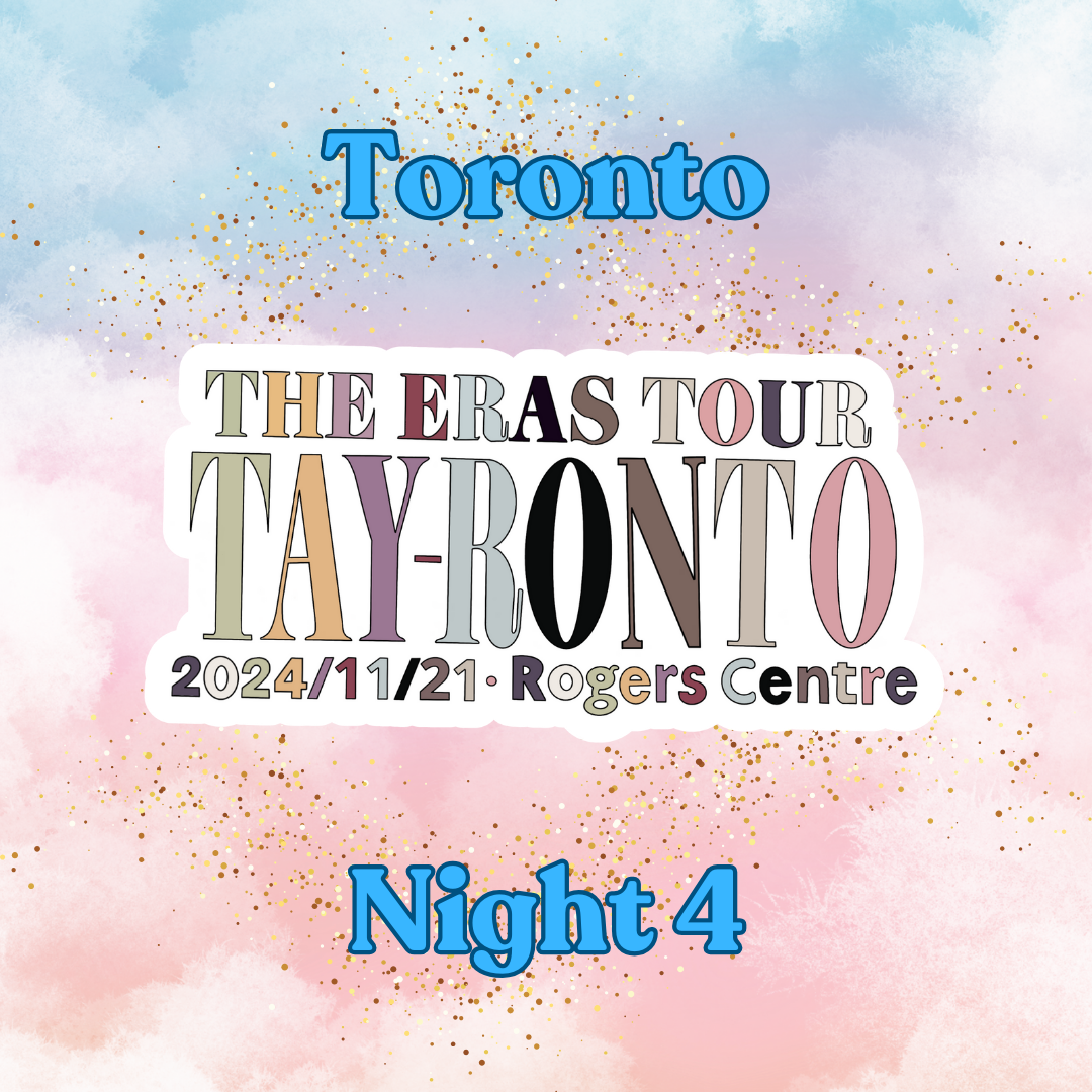 The Eras Tour - Tay-Ronto - Souvenir Sticker