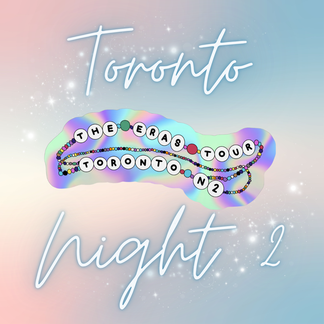 Friendship Bracelet Sticker - Toronto