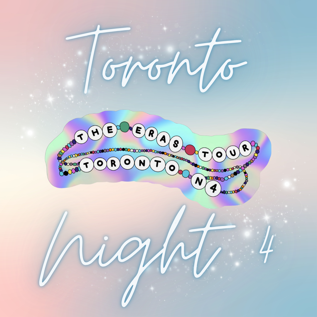 Friendship Bracelet Sticker - Toronto